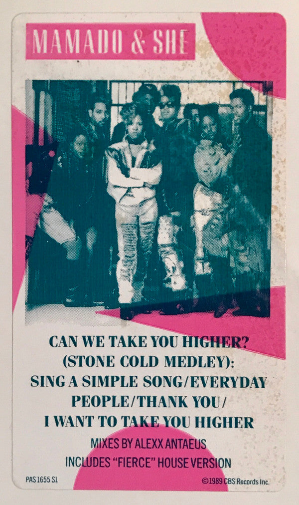 Mamado & She : Can We Take You Higher? (12", Promo)