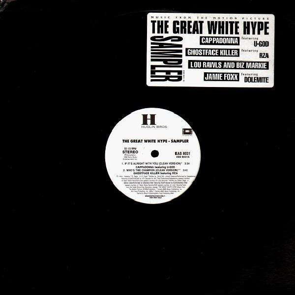 Various : The Great White Hype (Music From The Motion Picture) (12", Promo, Smplr)