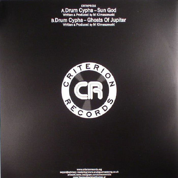 Drum Cypha : Sun God / Ghosts Of Jupiter (12", W/Lbl)