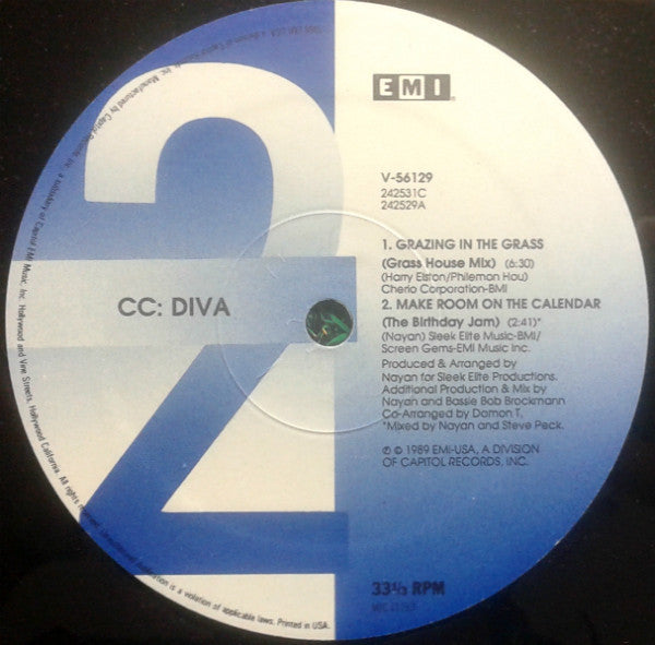 cc: DIVA : Grazing In The Grass (12")
