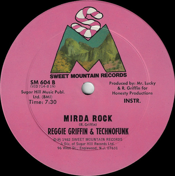 Reggie Griffin & Technofunk : Mirda Rock (12")