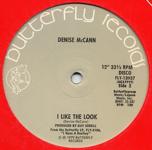 Denise McCann : I Have A Destiny / I Like The Look (12", Single)