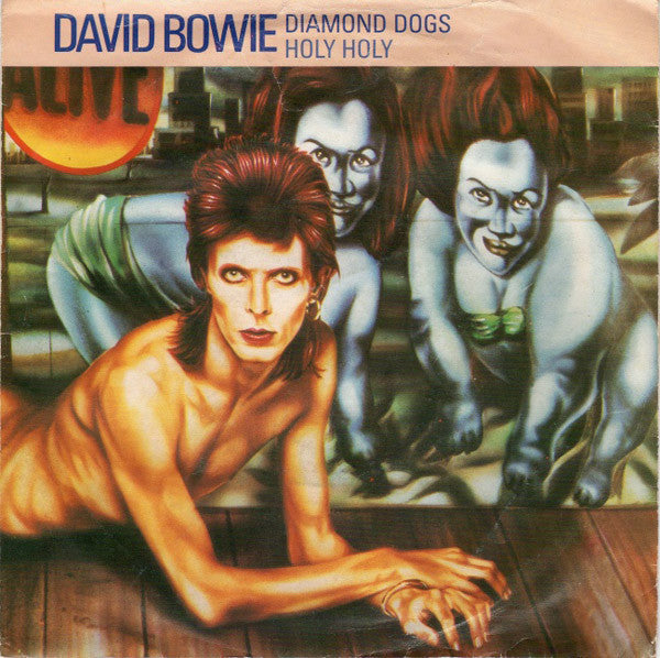 David Bowie : Diamond Dogs (7", Single, RE)