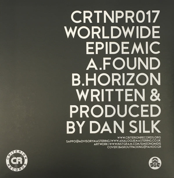 Worldwide Epidemic : Found / Horizon (10", W/Lbl)