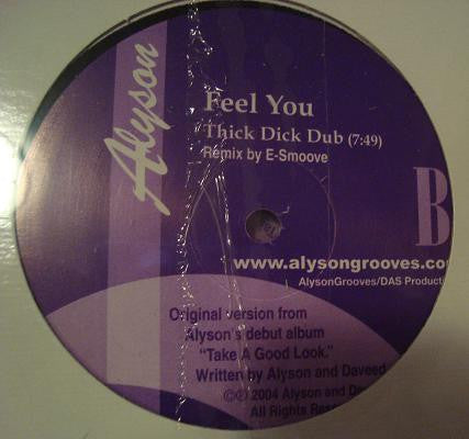 Alyson : Feel You (12")