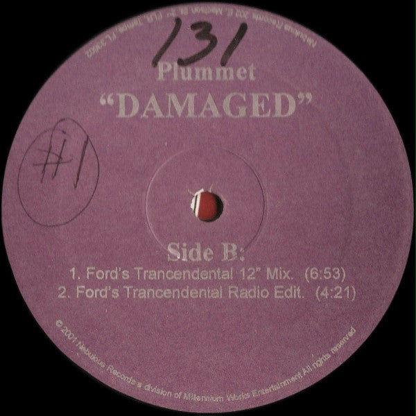 Plummet : Damaged (12")