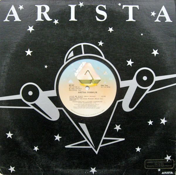 Aretha Franklin : Love Me Right (12", Promo)