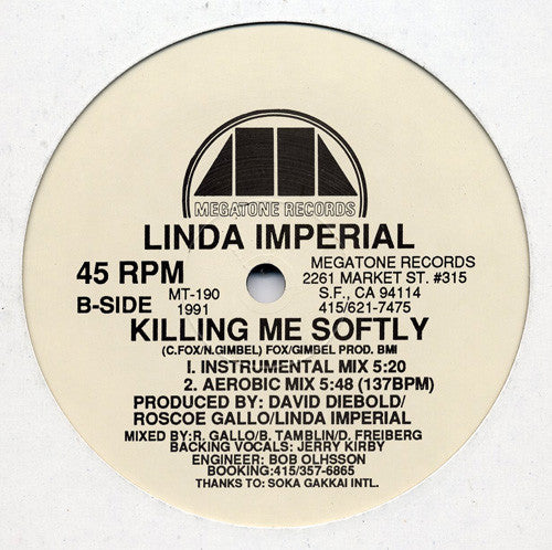 Linda Imperial : Killing Me Softly (12")