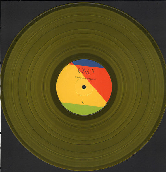 OMD* : The Punishment Of Luxury (LP, Album, Ltd, Yel)