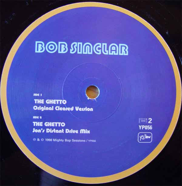 Bob Sinclar : The Ghetto (Downtown) (12")