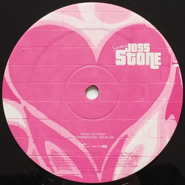 Joss Stone : Tell Me 'Bout It / Put Your Hands On Me (12", Promo)