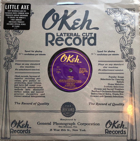 Little Axe : Ride On / Another Sinful Day (10", Ltd, Promo)