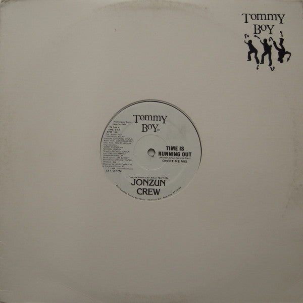 The Jonzun Crew : Time Is Running Out (12", Promo)