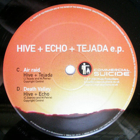 Hive + Echo + John Tejada : Hive + Echo + Tejada E.P. (2x12", EP)