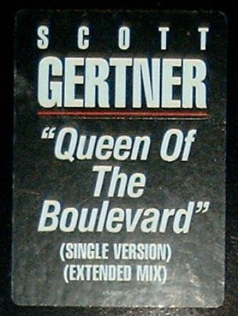 Scott Gertner : Queen Of The Boulevard (12", Promo)