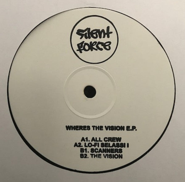 Various : Where's The Vision E.P. (12", EP, Ltd, W/Lbl)