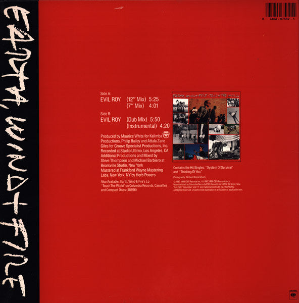 Earth, Wind & Fire : Evil Roy (12")