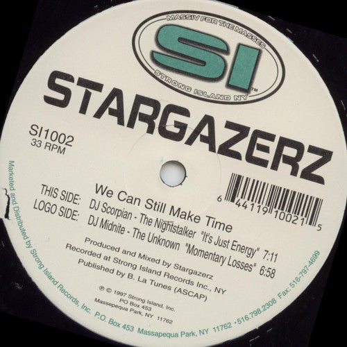 Stargazerz : We Can Still Make Time (12")