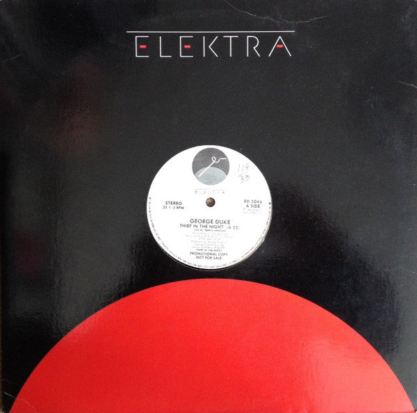 George Duke : Thief In The Night (12", Promo)