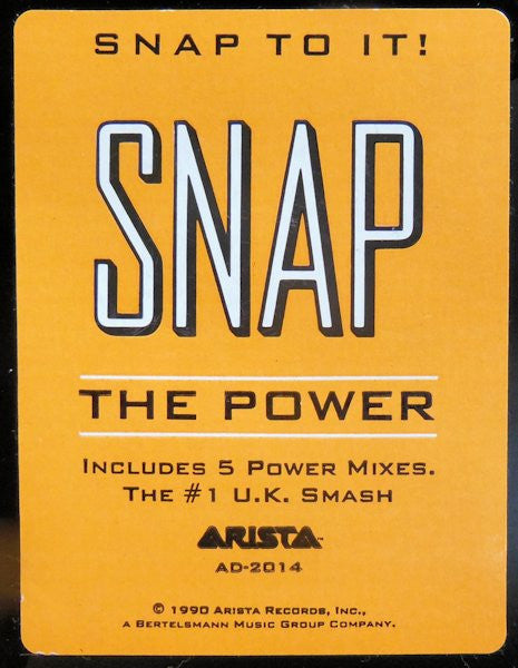Snap! : The Power (12")