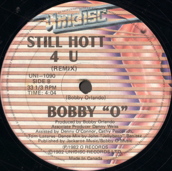 Bobby "O"* : I'm So Hot For You (Remix) (12")