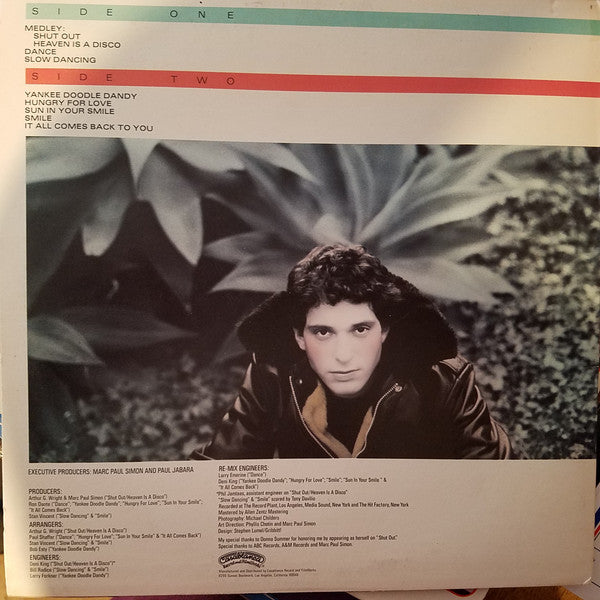 Paul Jabara : Shut Out (LP, Album, Promo, Red)