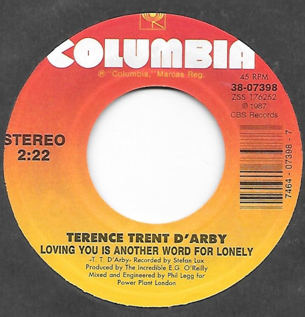 Terence Trent D'Arby : If You Let Me Stay (7", Single)