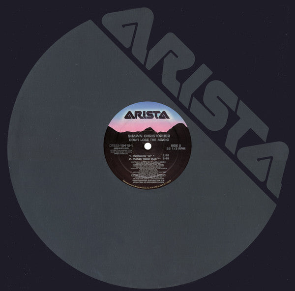 Shawn Christopher : Don't Lose The Magic (12")