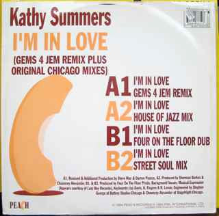 Kathy Summers : I'm In Love (12")