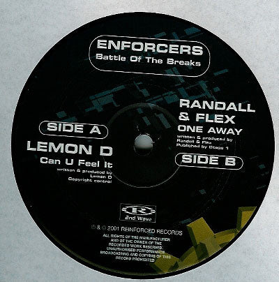 Various : Enforcers (Battle Of The Breaks) (5x12", Comp)