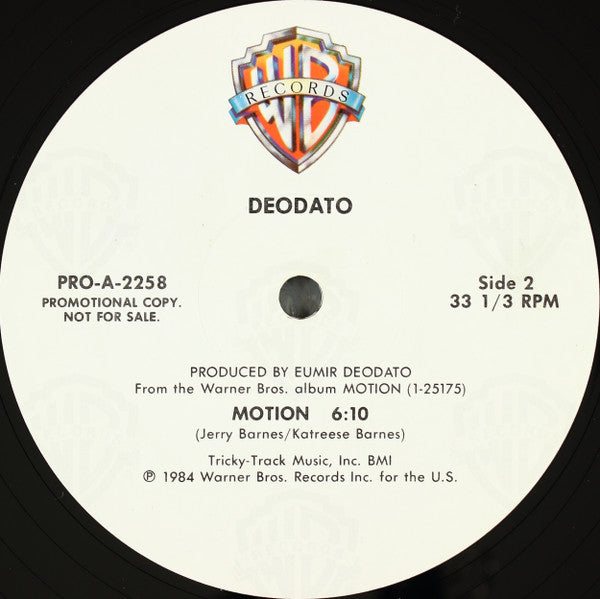 Deodato* : Are You For Real / Motion (12", Promo)