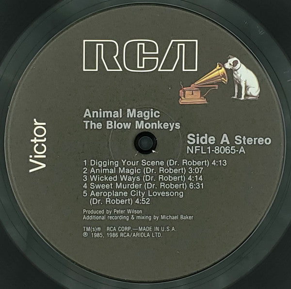 The Blow Monkeys : Animal Magic (LP, Album)
