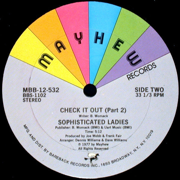 Sophisticated Ladies : Check It Out (12")