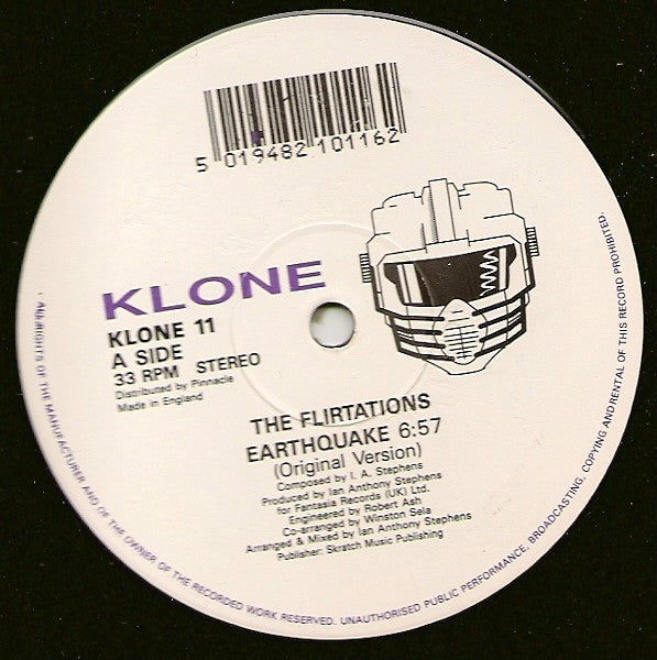 The Flirtations : Earthquake (12")