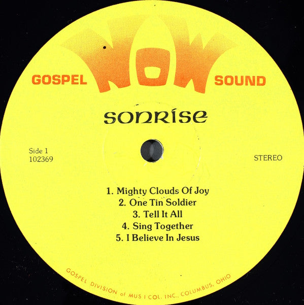 Sonrise : Sonrise (LP)