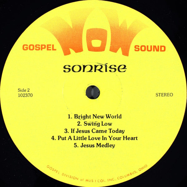 Sonrise : Sonrise (LP)