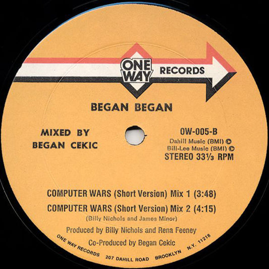 Began Began : Computer Wars (12")