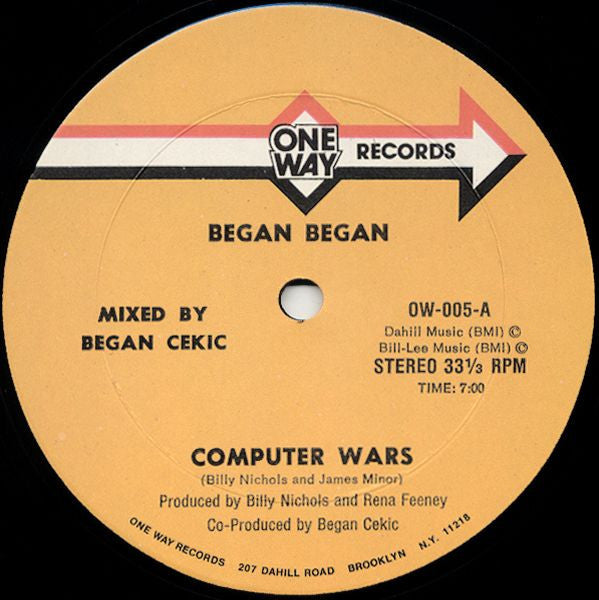Began Began : Computer Wars (12")