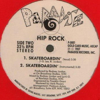 Hip-Rock : Nothing But Bass (12")