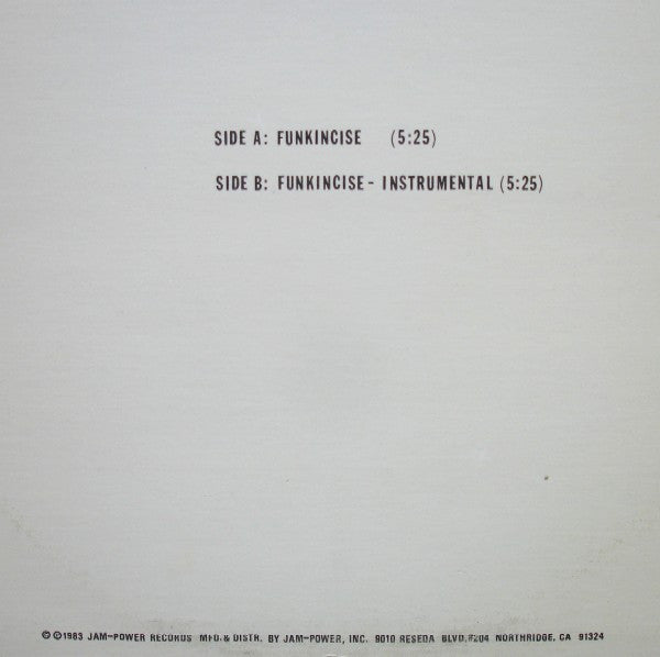 Gift Of Dreams : Funkincise (12", Promo)