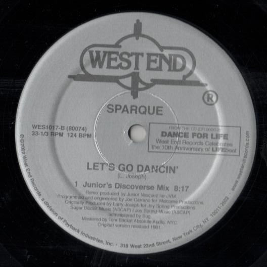 Barbara Mason / Sparque : Another Man / Let's Go Dancin' (12")