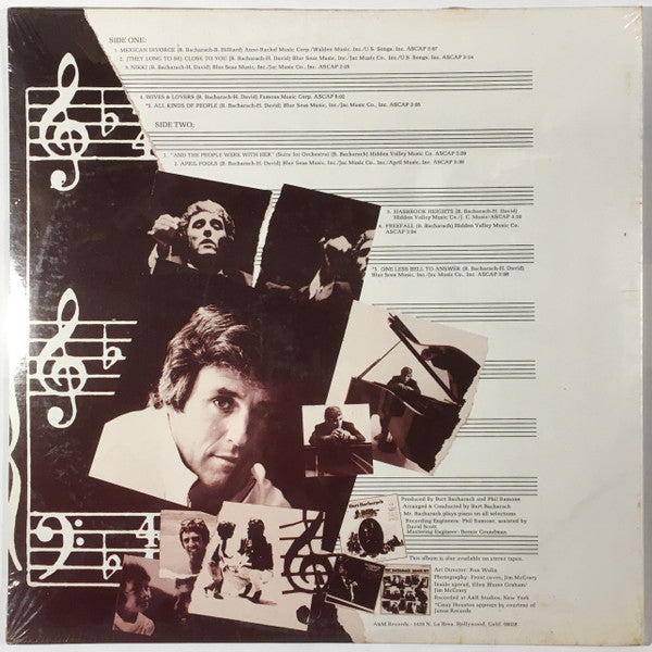 Burt Bacharach : Burt Bacharach (LP, Album, Club)
