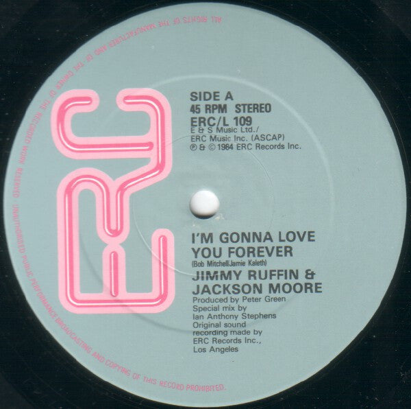 Jimmy Ruffin & Jackson Moore : I'm Gonna Love You Forever (12", Maxi)