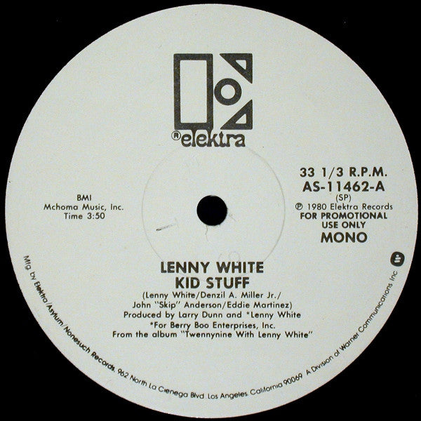 Lenny White : Kid Stuff (12", Promo)