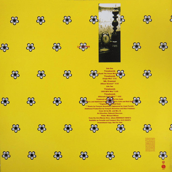 Royal Crescent Mob : Timebomb (12", Promo)