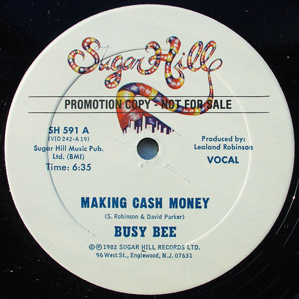 Busy Bee : Making Cash Money (12", Promo)