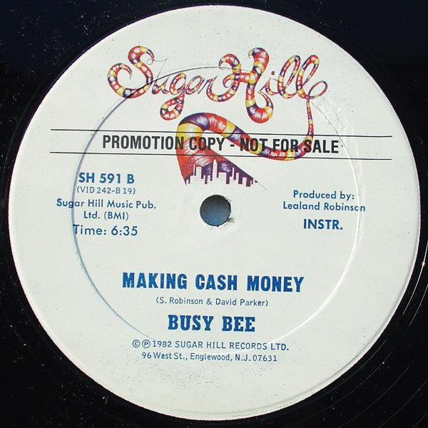 Busy Bee : Making Cash Money (12", Promo)