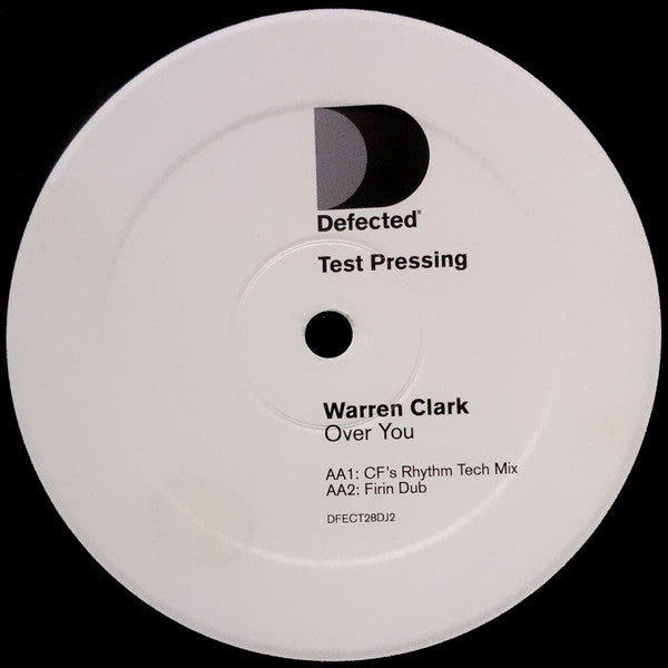 Warren Clark* : Over You (12", TP)