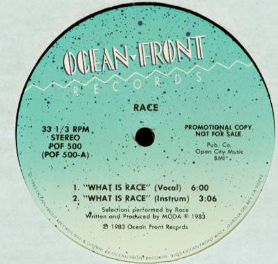 Race (2) : What Is Race / Luxury (12", Promo)