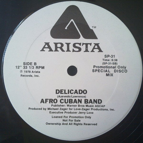 Love Childs Afro Cuban Blues Band : Black Widow Woman (12", Promo)